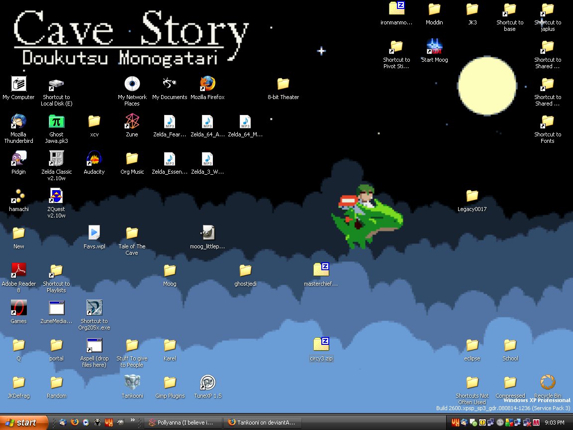 Cave Story Desktop By Tankooni