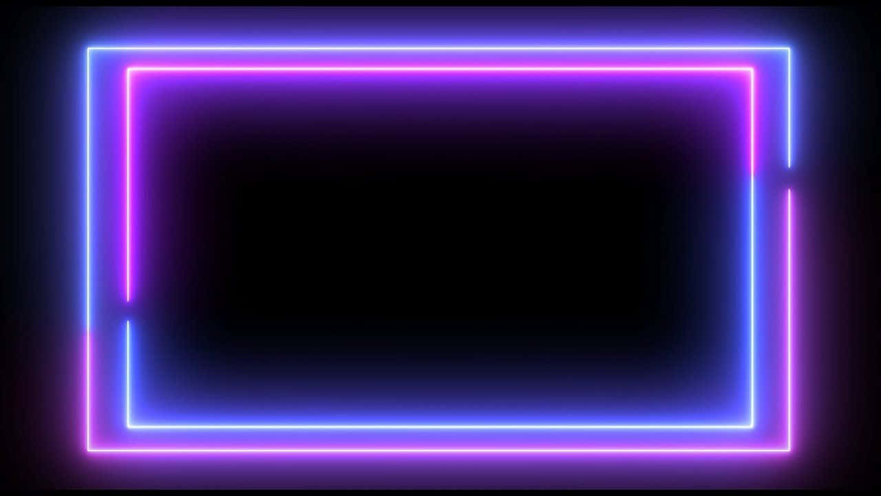 Blue And Pink Aesthetic Neon Wallpaper