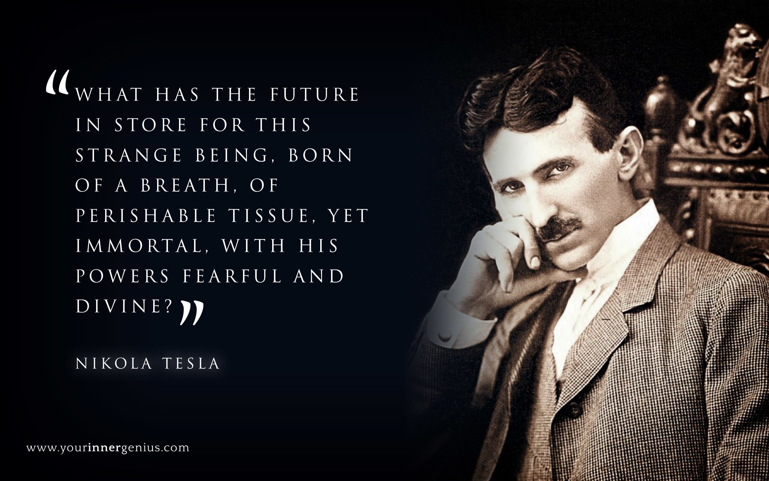 Nikola Tesla Wallpaper HD Image