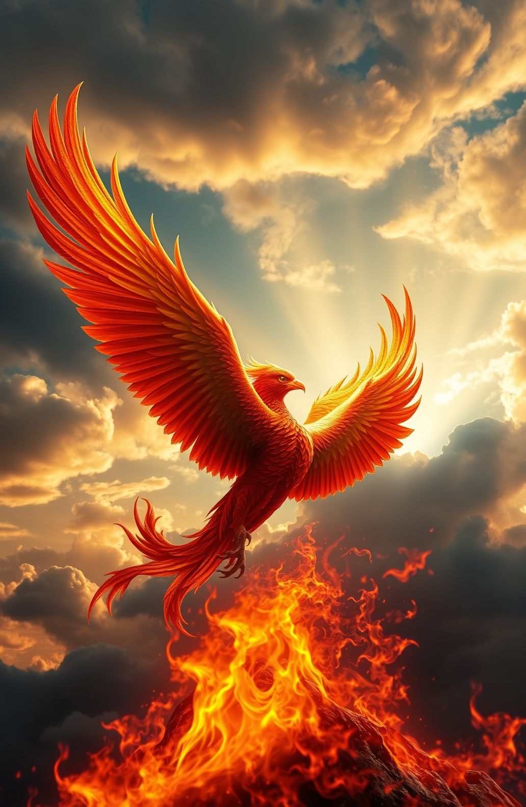Phoenix Bird Hd Wallpaper