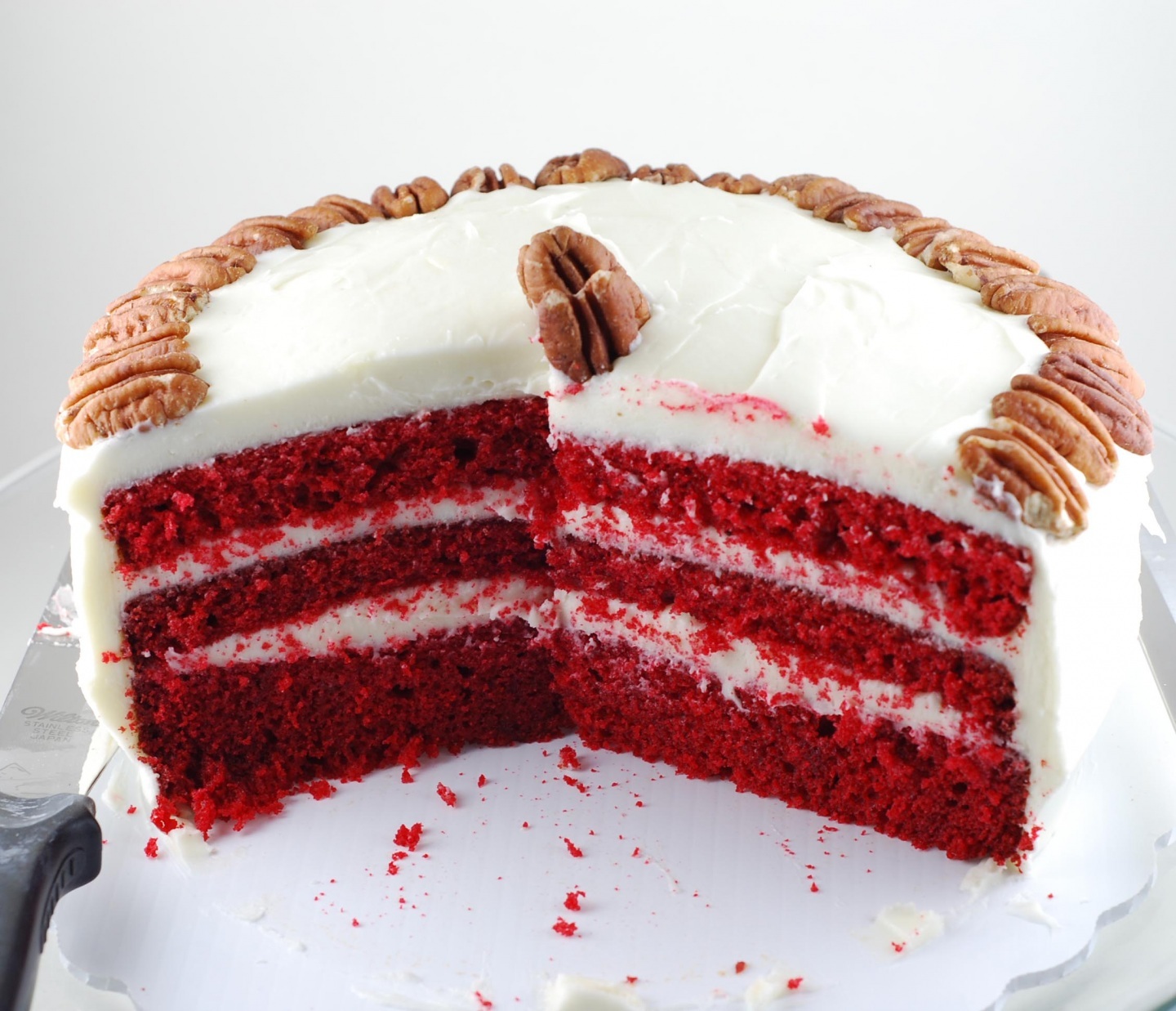 Red Velvet Cake HD Wallpaper Photo Background