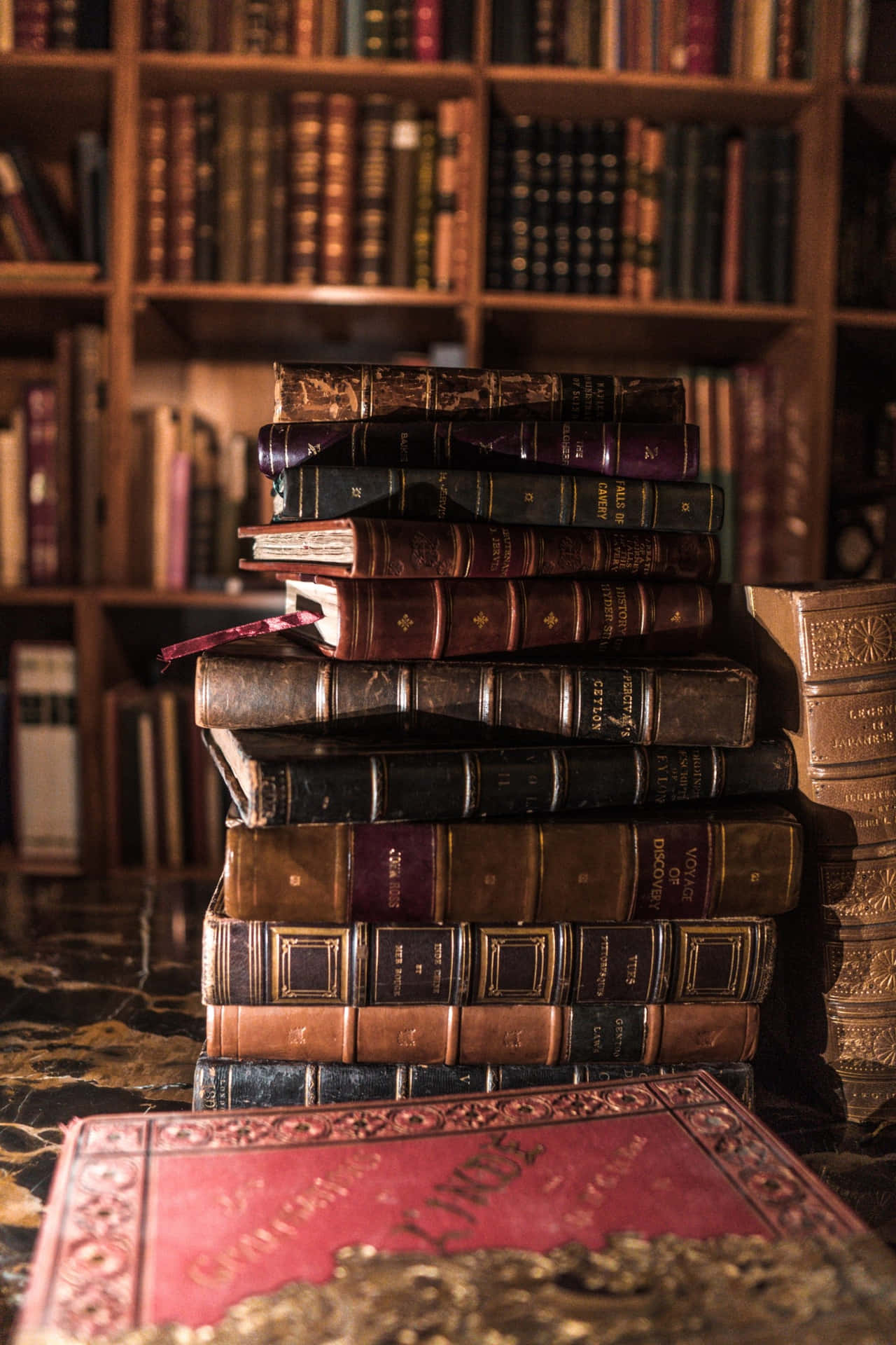 Dark Book Aesthetic Wallpaper