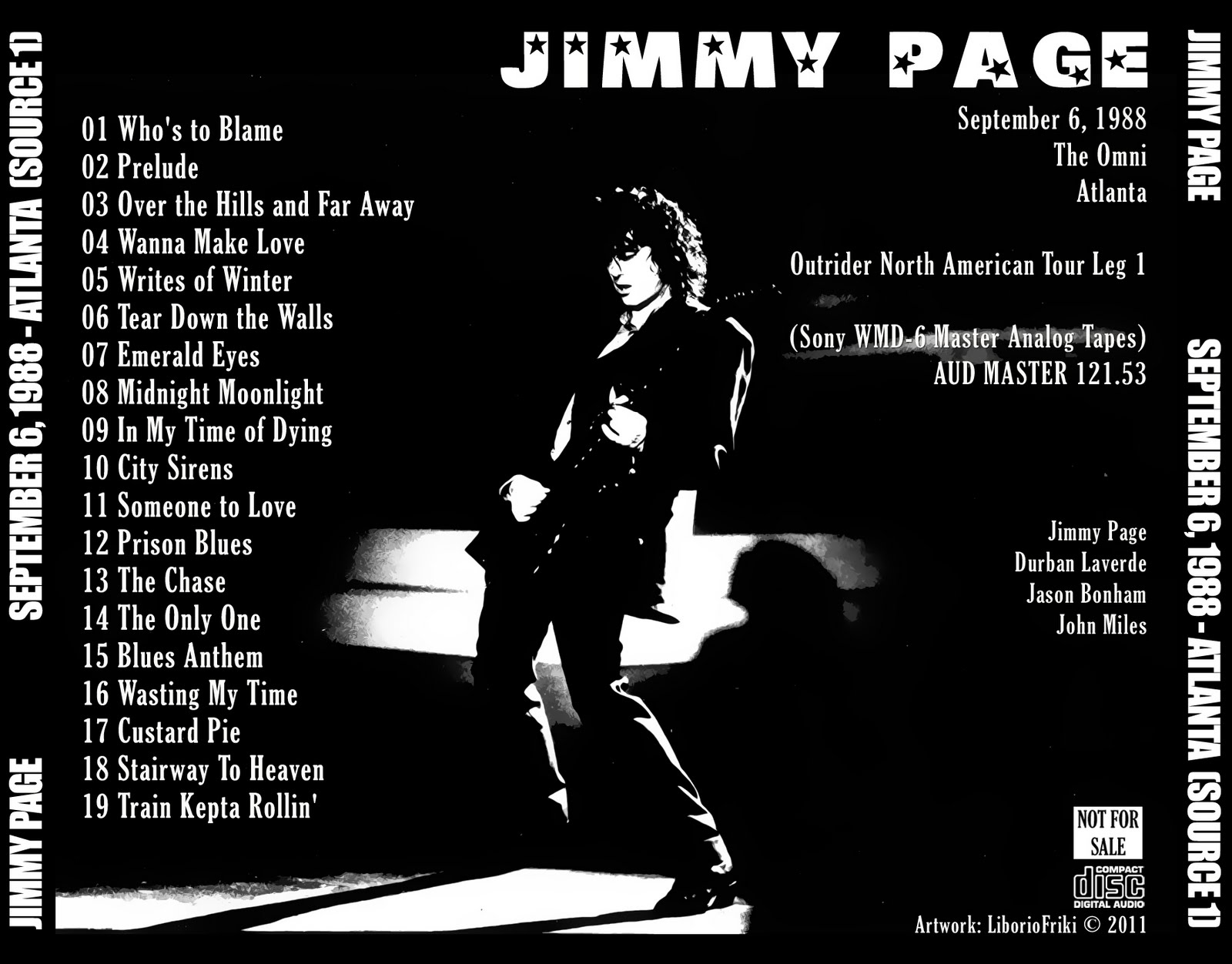 The Clock That Went Backwards Again Jimmy Page   1988 09 06   Atlanta