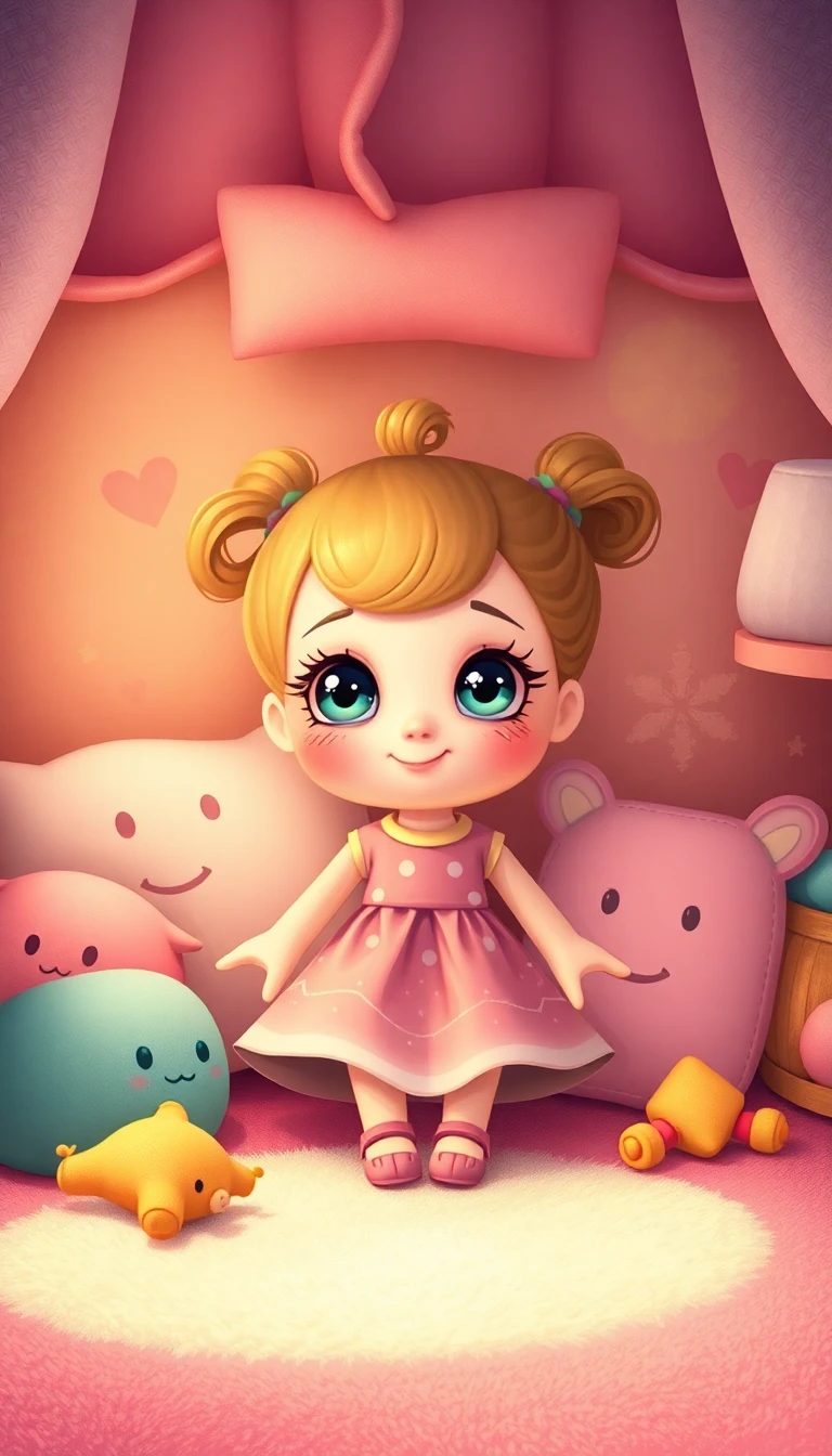 Cute Dolls Wallpaper