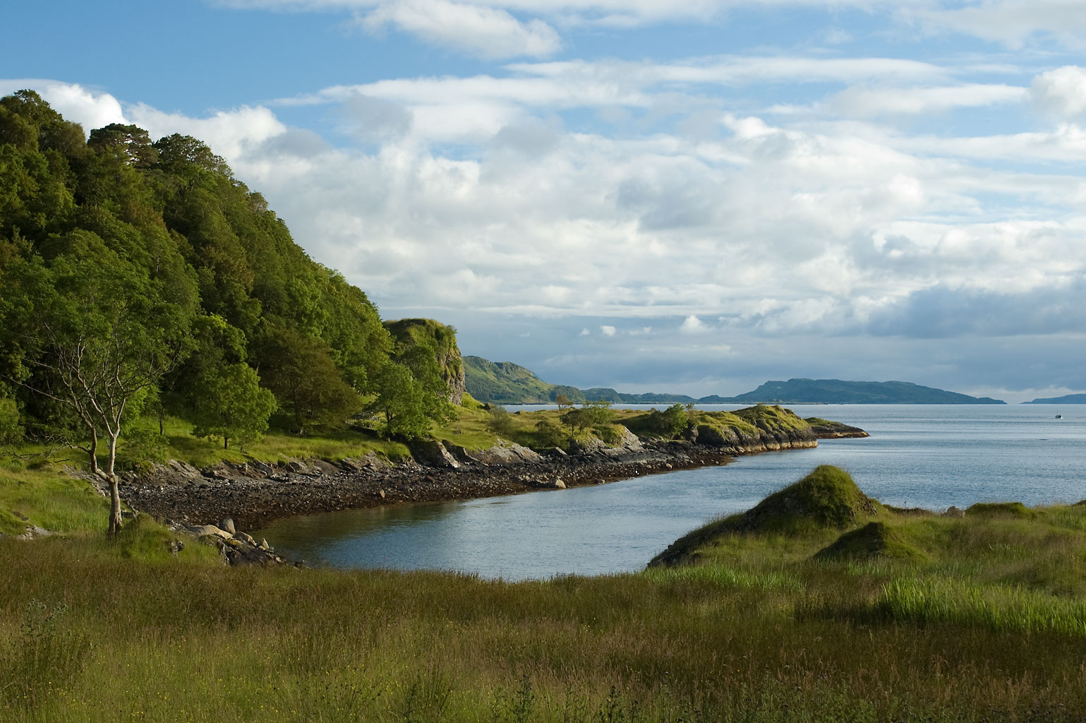 Peaceful Place By The Sound Of Kerrera Scotland Wallpepper