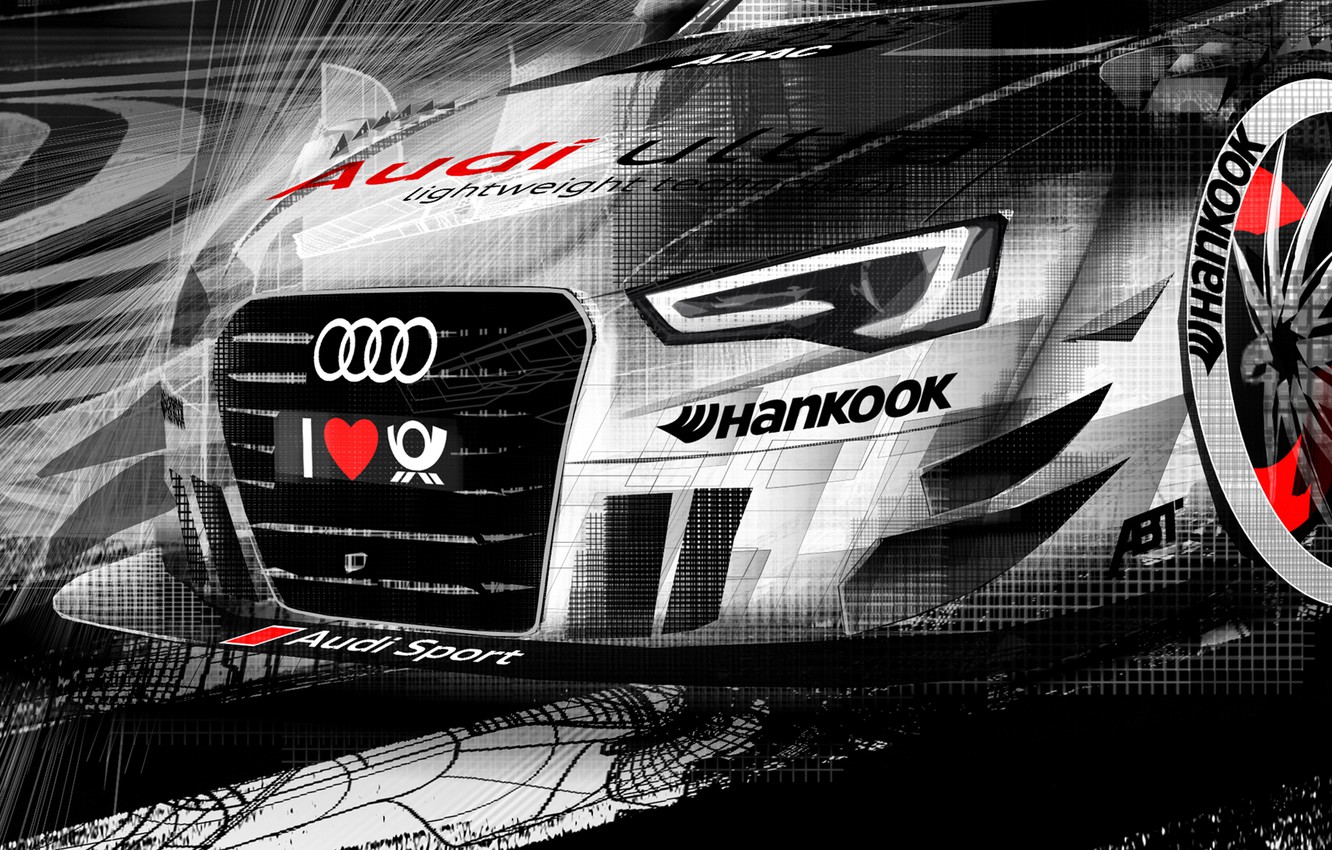 Wallpaper Audi Figure Dtm Motorsport Rs5 Image