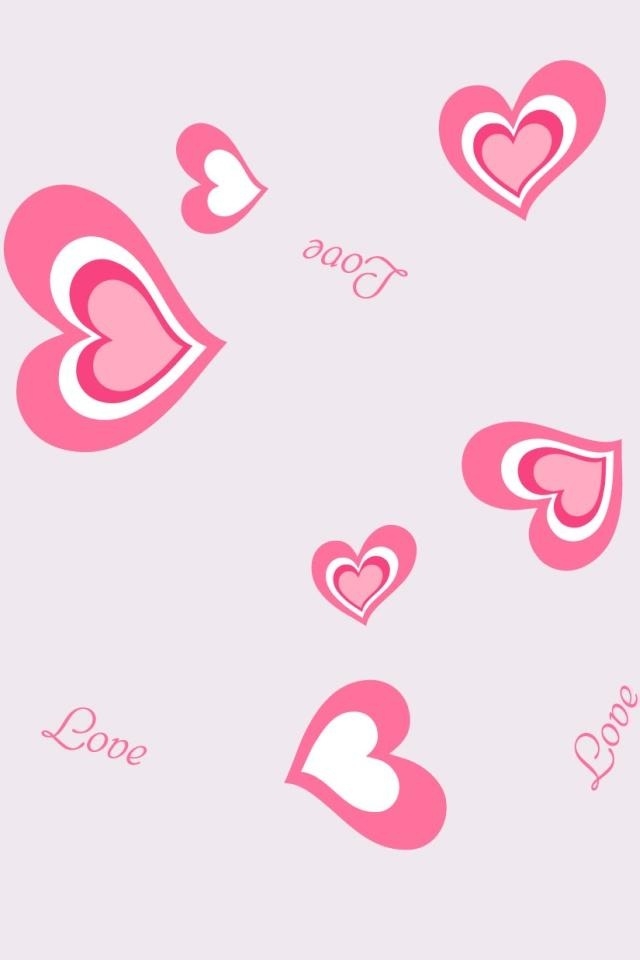 Love Pink iPhone Wallpaper HD Gallery