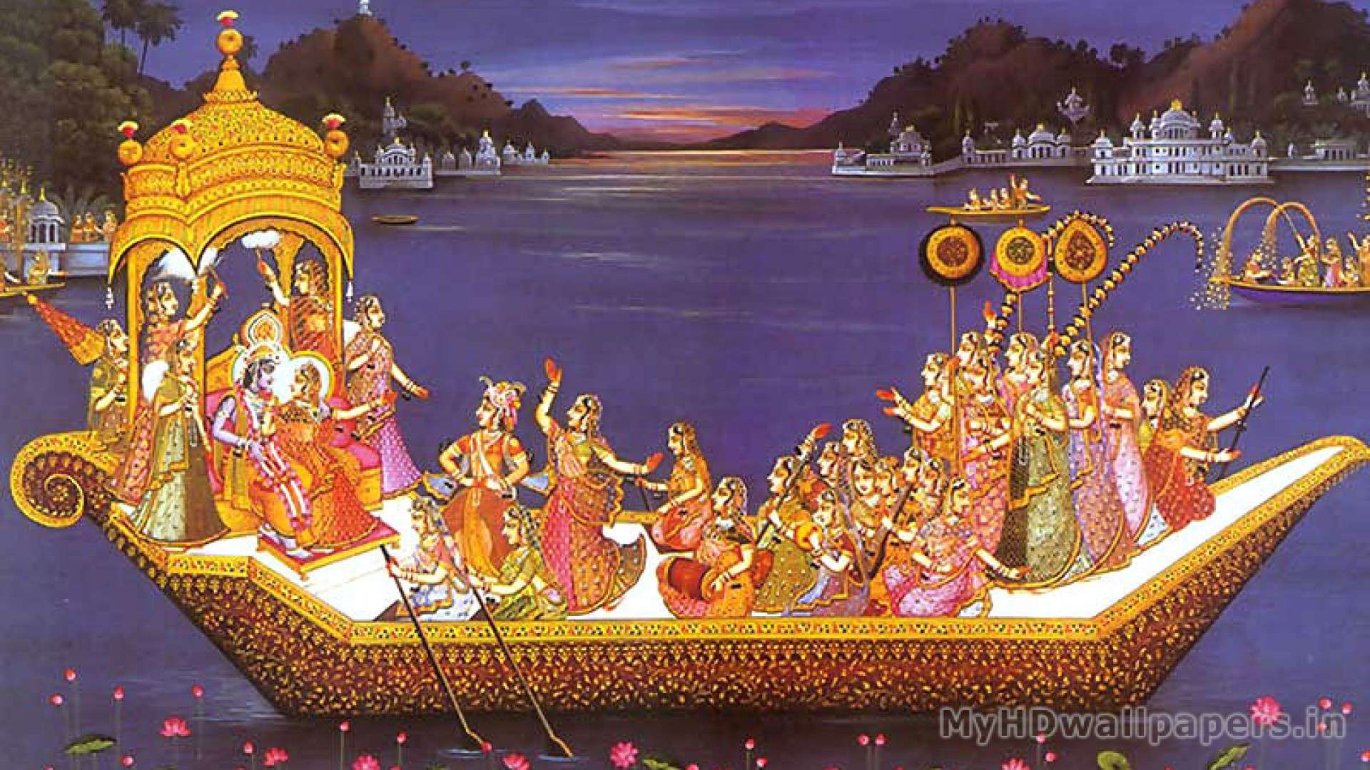 View Of Krishna Wallpaper For Computer And Desktop Hd Wallpapers