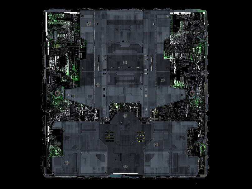 Borg Cube T Ctico Wallpaper