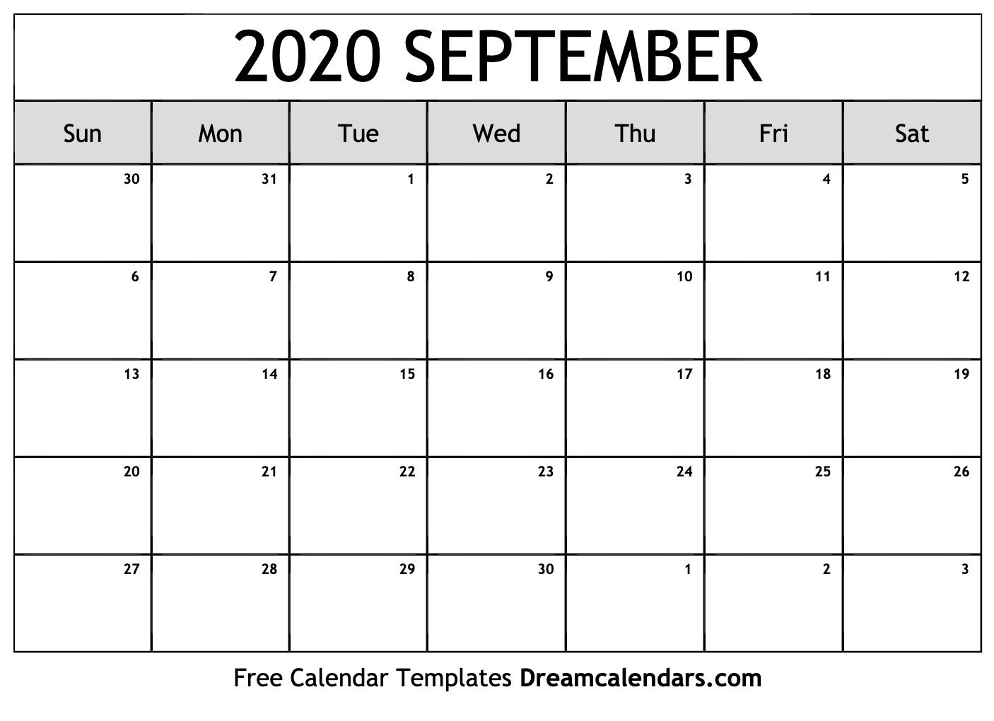 September 2020 Calendar Wallpapers   Top Free September 2020