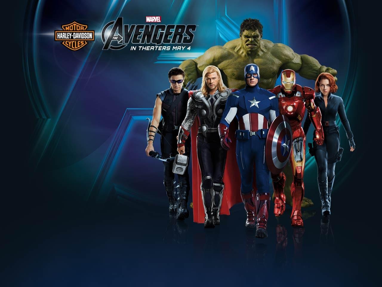 The Avengers Image Harley Davidson Wallpaper HD