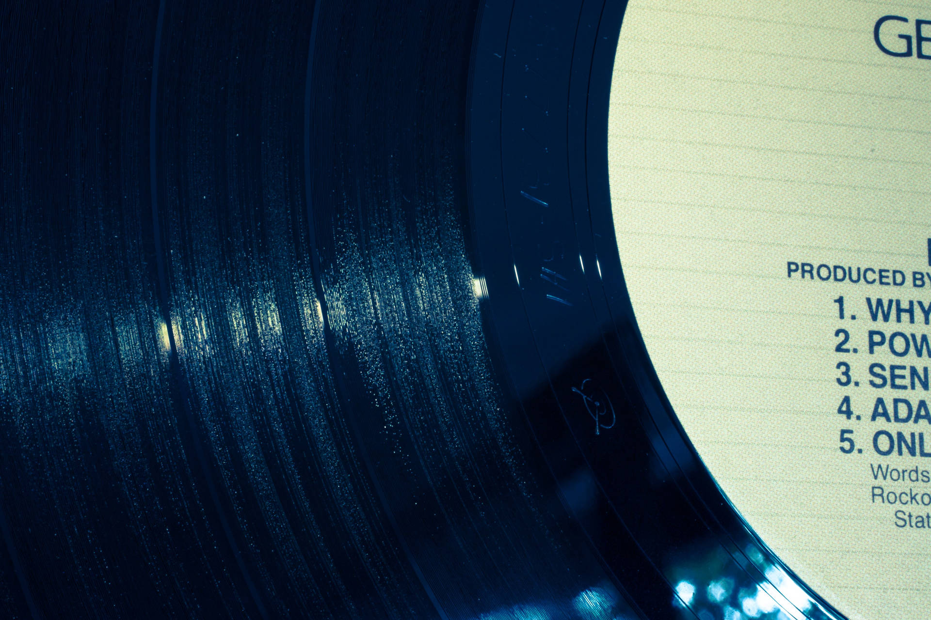 Vinyl Record Wallpaper