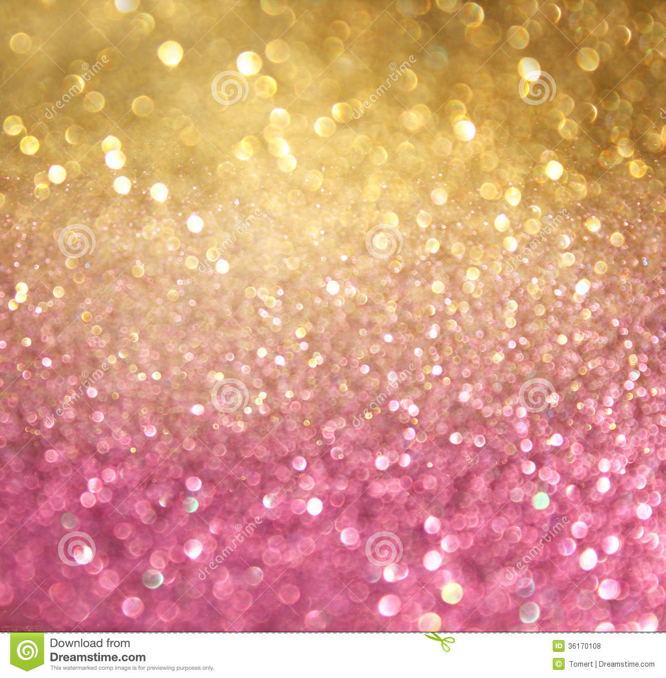 Pink and Gold Desktop Wallpaper
