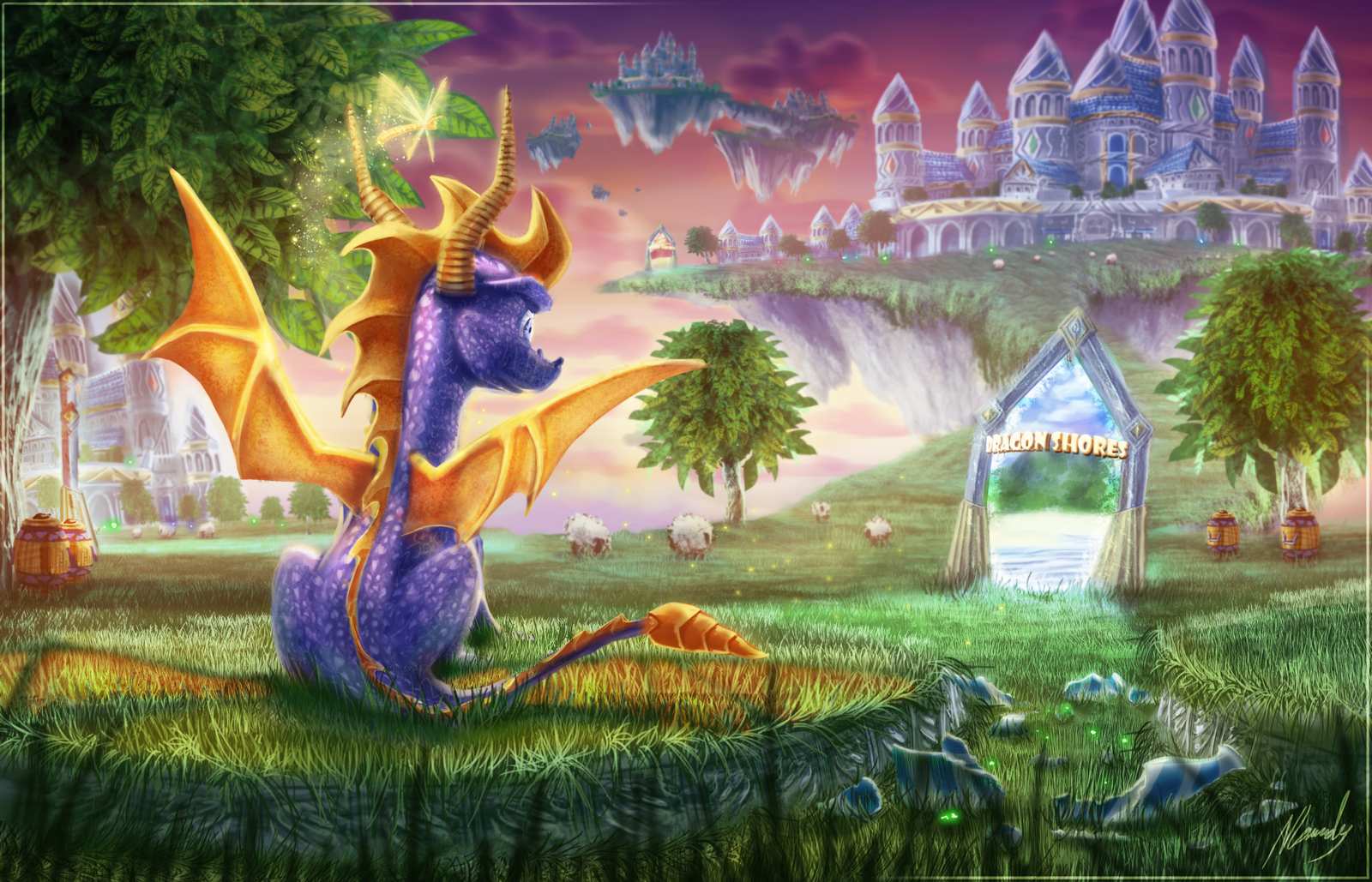 Spyro Origins By Icedragonhawk