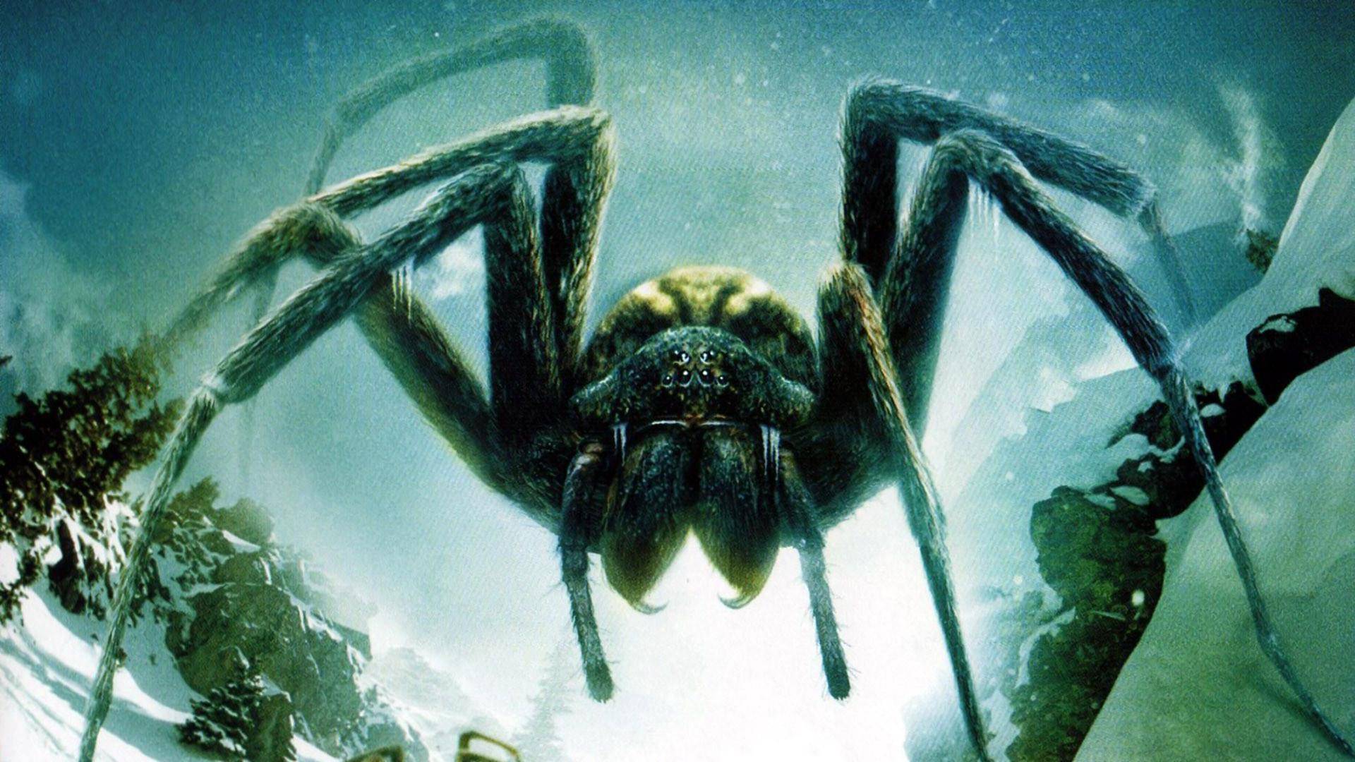 Wallpaper For Ice Spiders Is A Horror Sci Fi