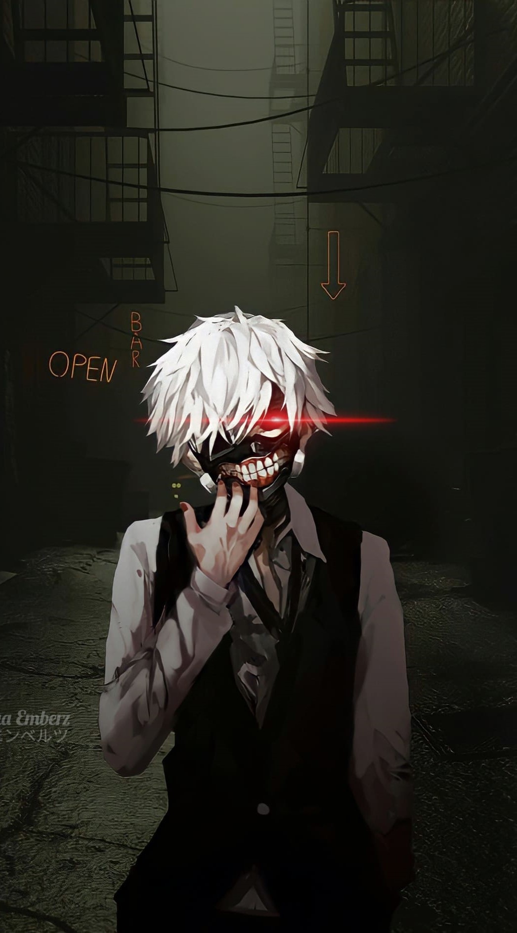 Kaneki Ken - Tokyo Ghoul by Alexrep - Mobile Abyss