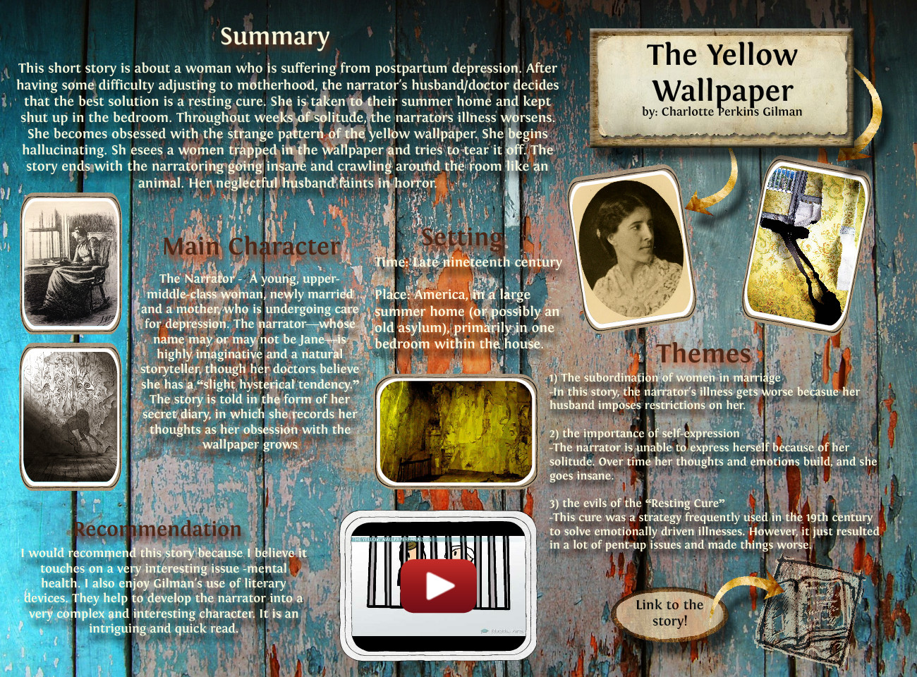 The Yellow Wallpaper Book S Re