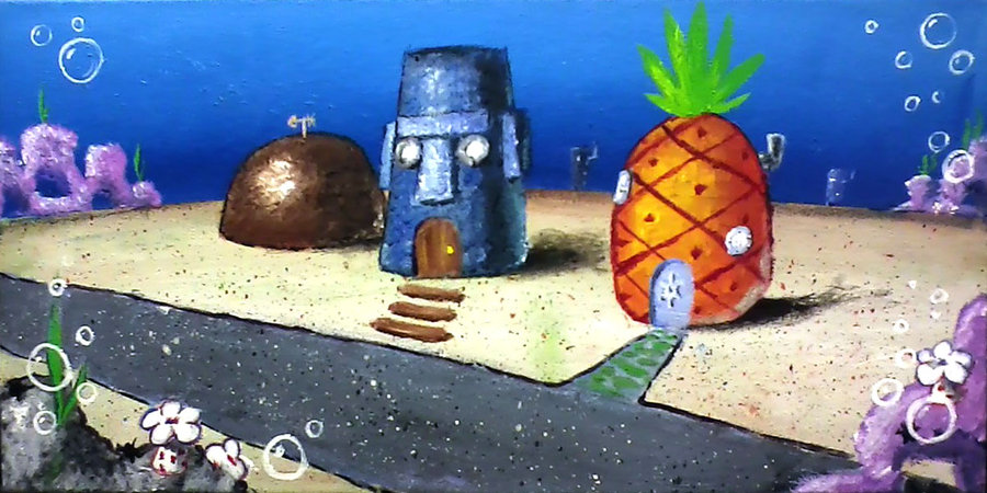 Spongebob Background By Atnason