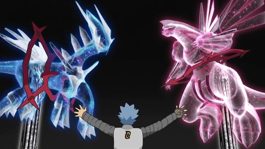 Dialga And Palkia By Wolfdarkkitty