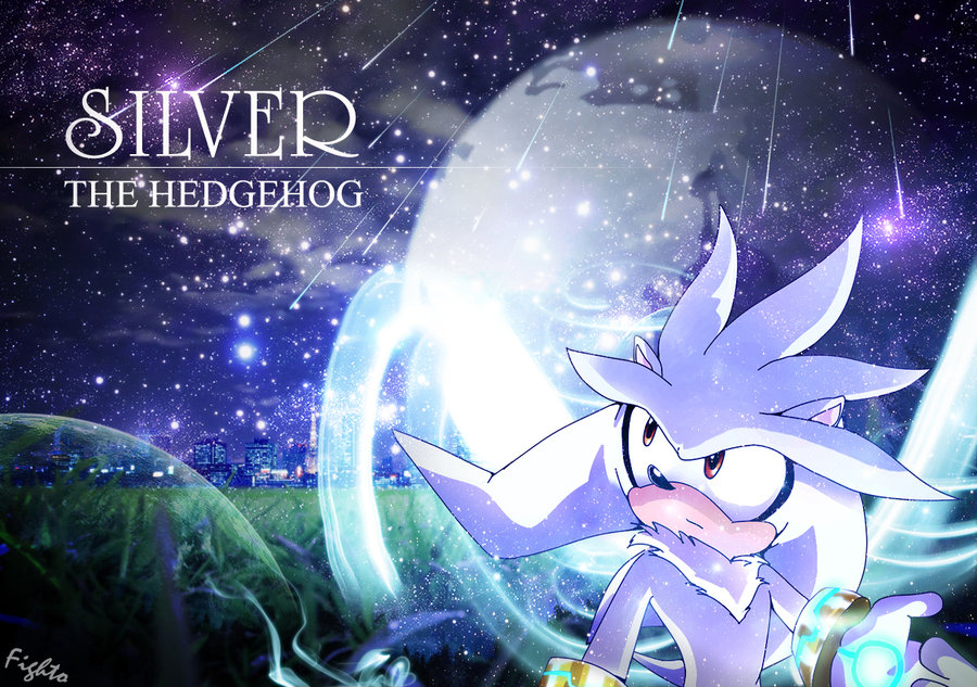Silver the hedgehog wallpaper by Fighto246 on
