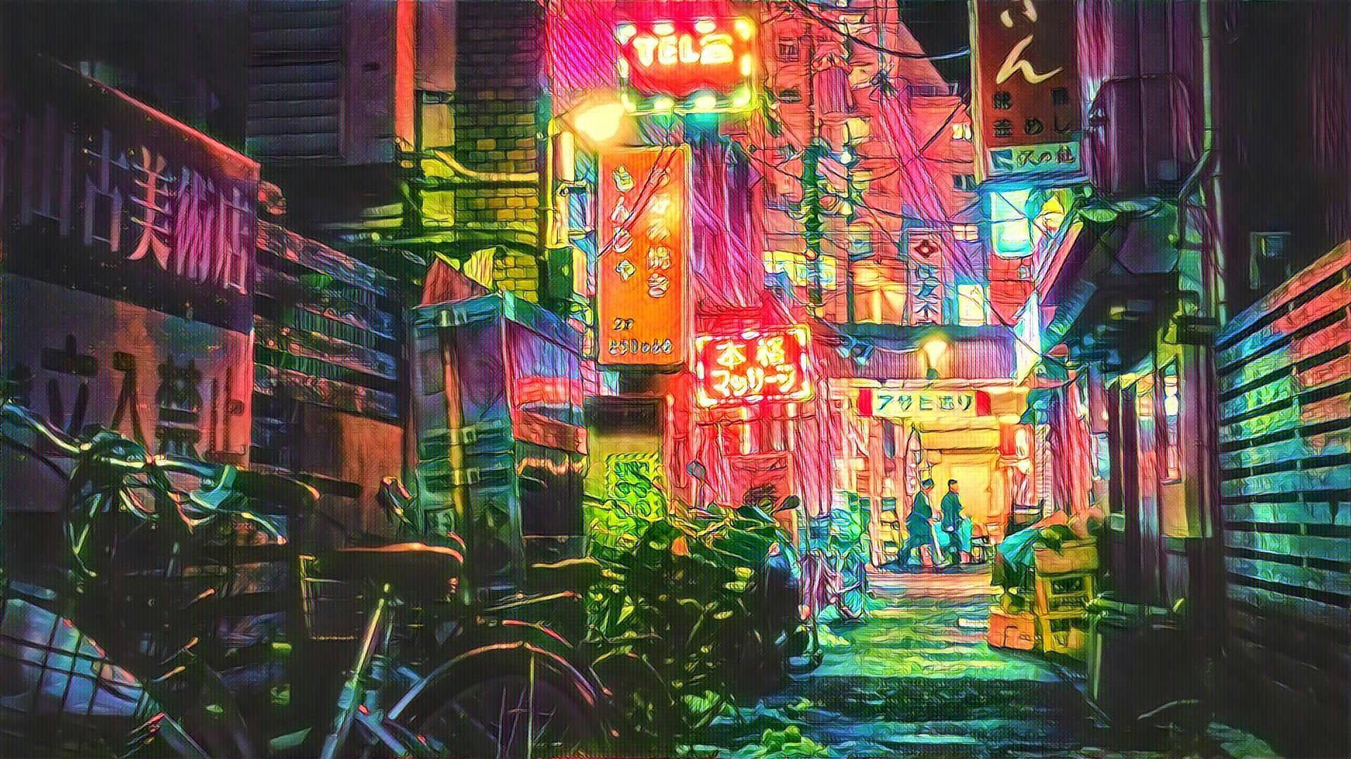 Tokyo At Night A Magical Place To Be Wallpaper