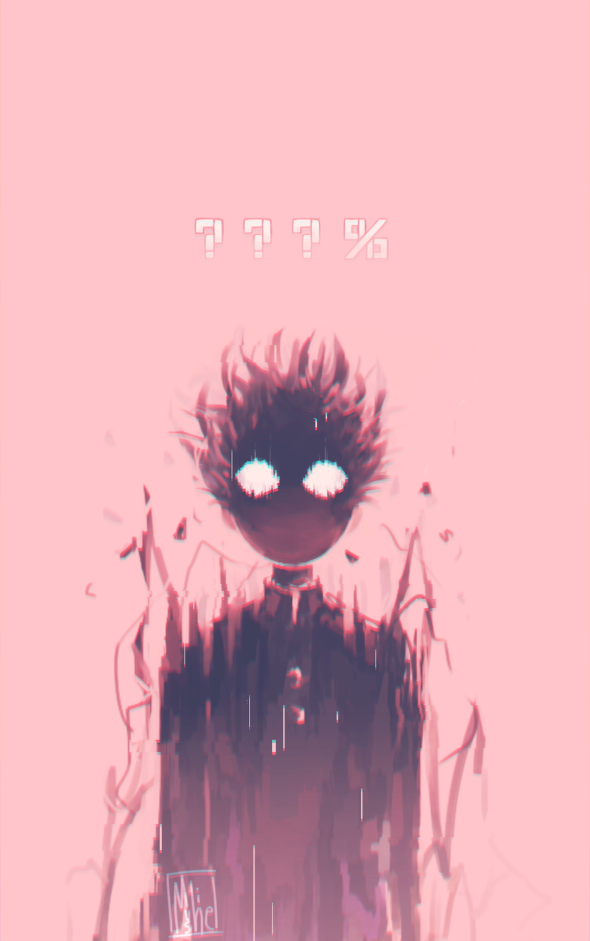 Honmushi I Made A Phone Background Of Mob Psycho For
