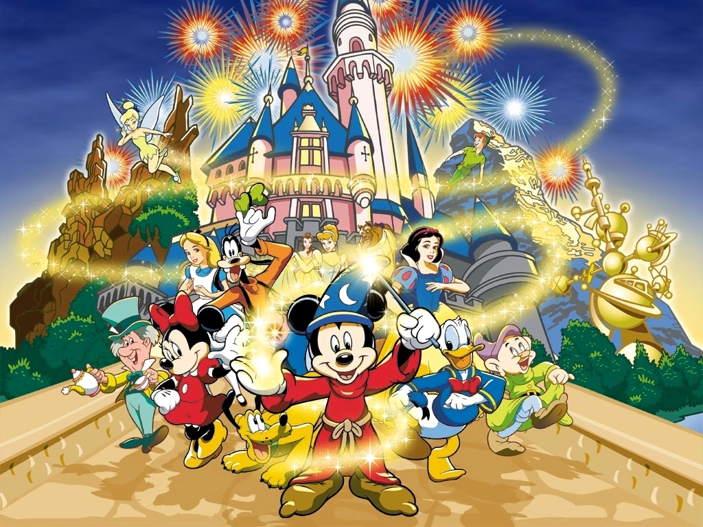 Beautiful Mickey Mouse Cartoon Wallpaper Background Photo
