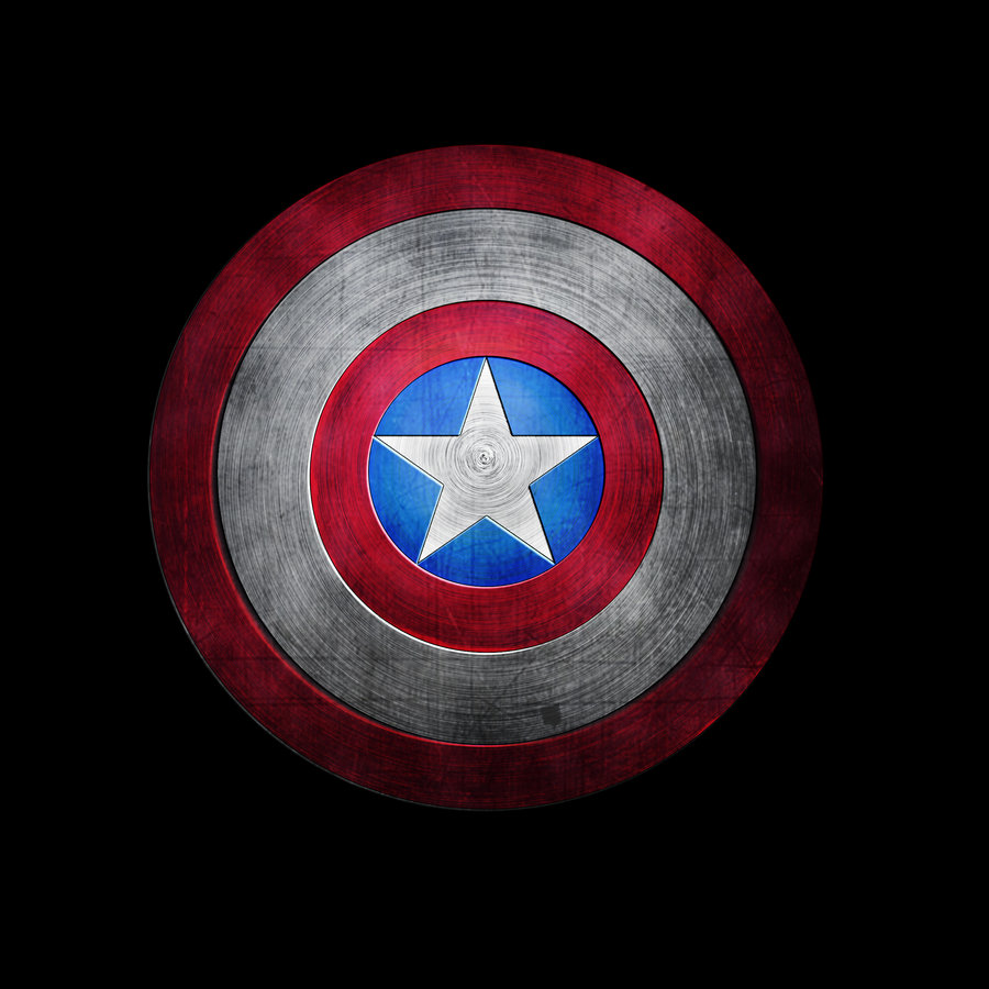Captain America shield by froskeIlone on