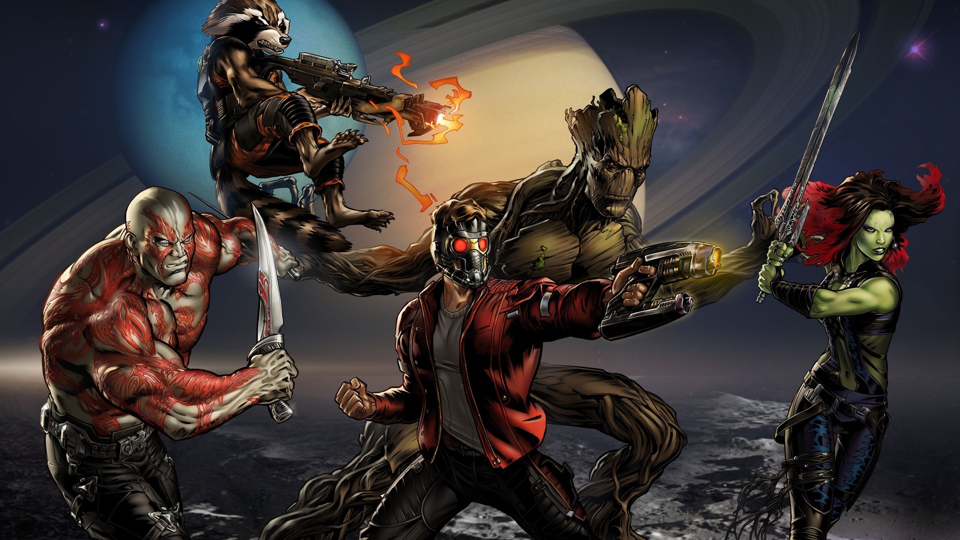 Android Wallpaper Guardians of the Galaxy  Phandroid