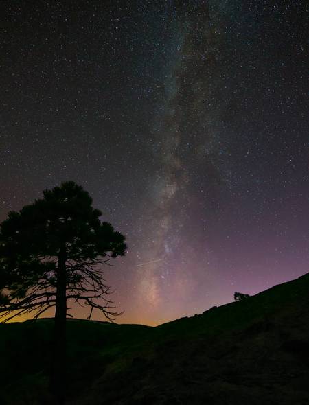 Yosemite Milky Way Wallpaper For Amazon Kindle Fire HD