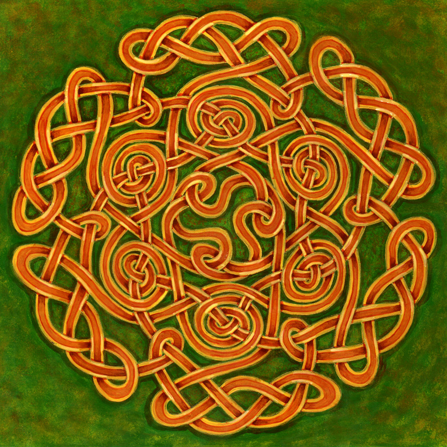 Celtic Knots By Mossy Tree