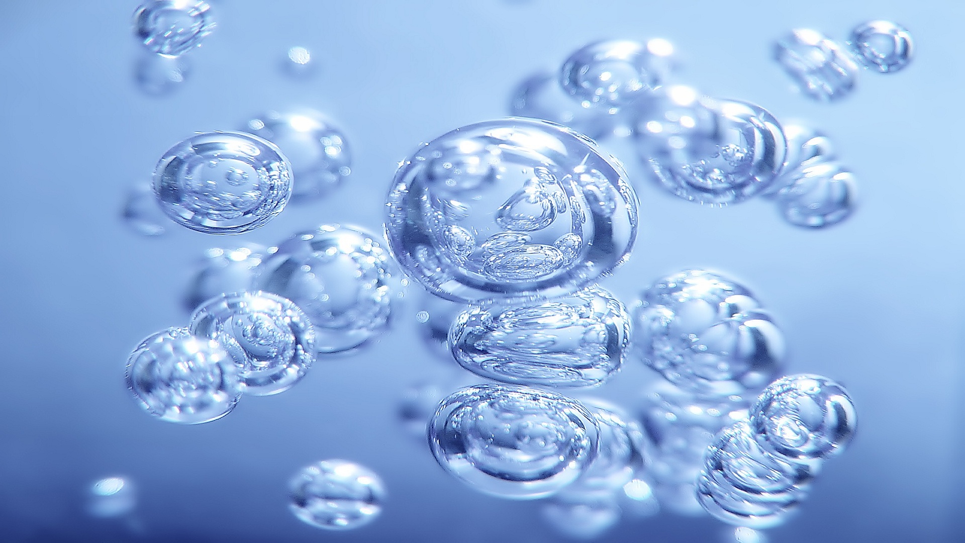 Water Bubbles HD Background Wallpaper