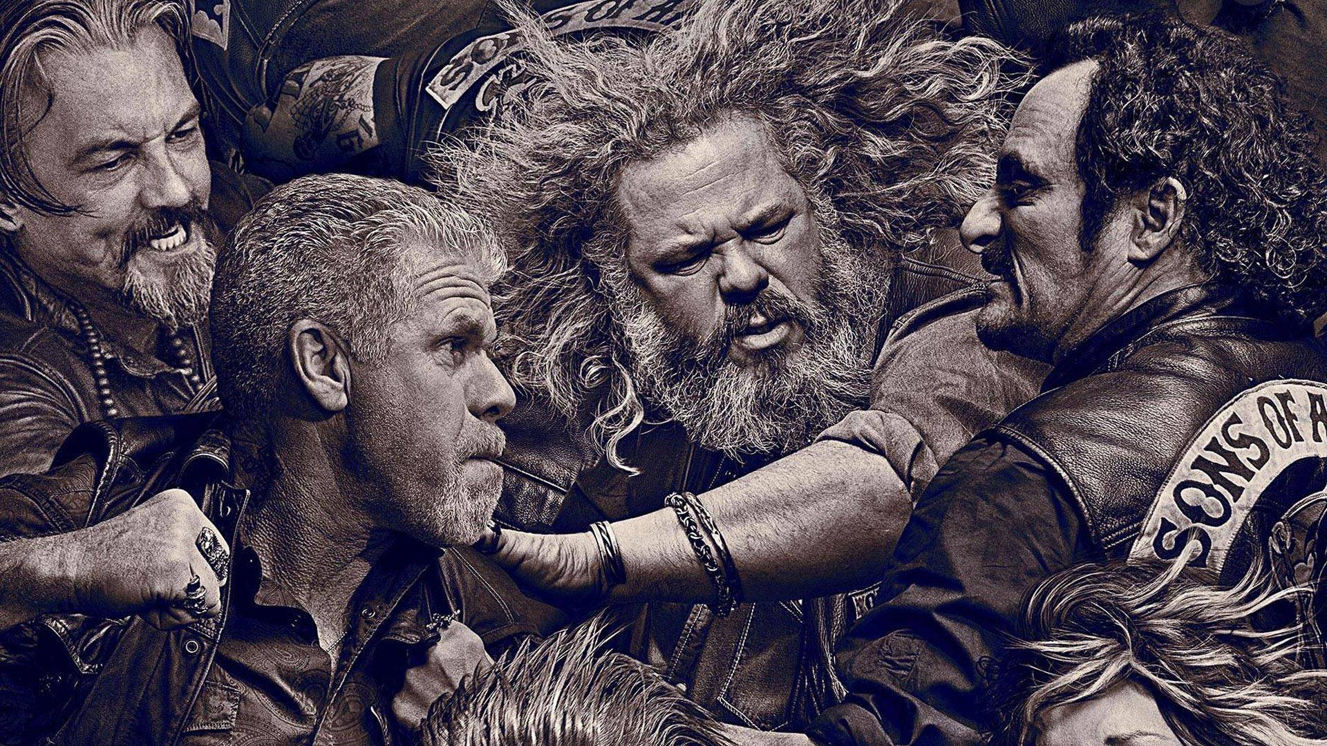 Sons Of Anarchy Season Poster Wallpaper