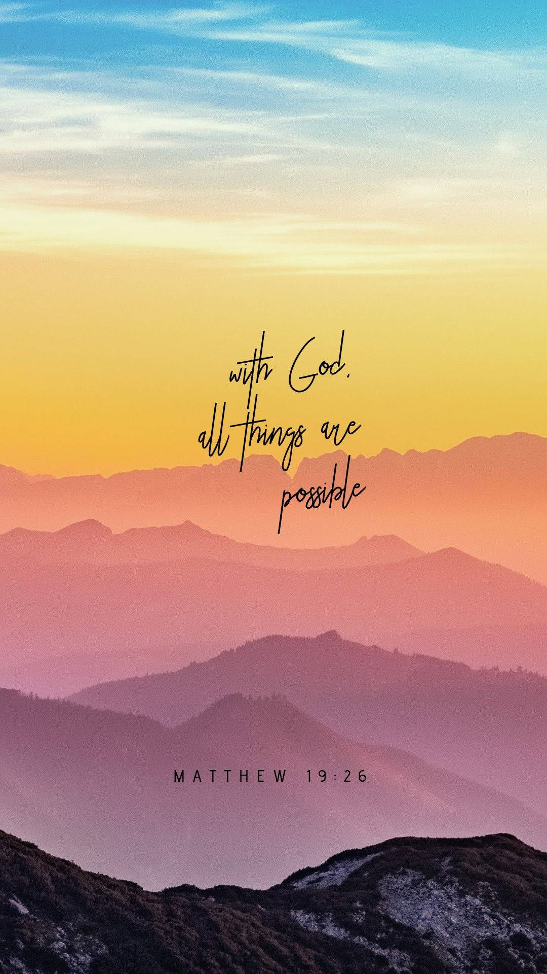 Aesthetic Bible Verse Wallpaper