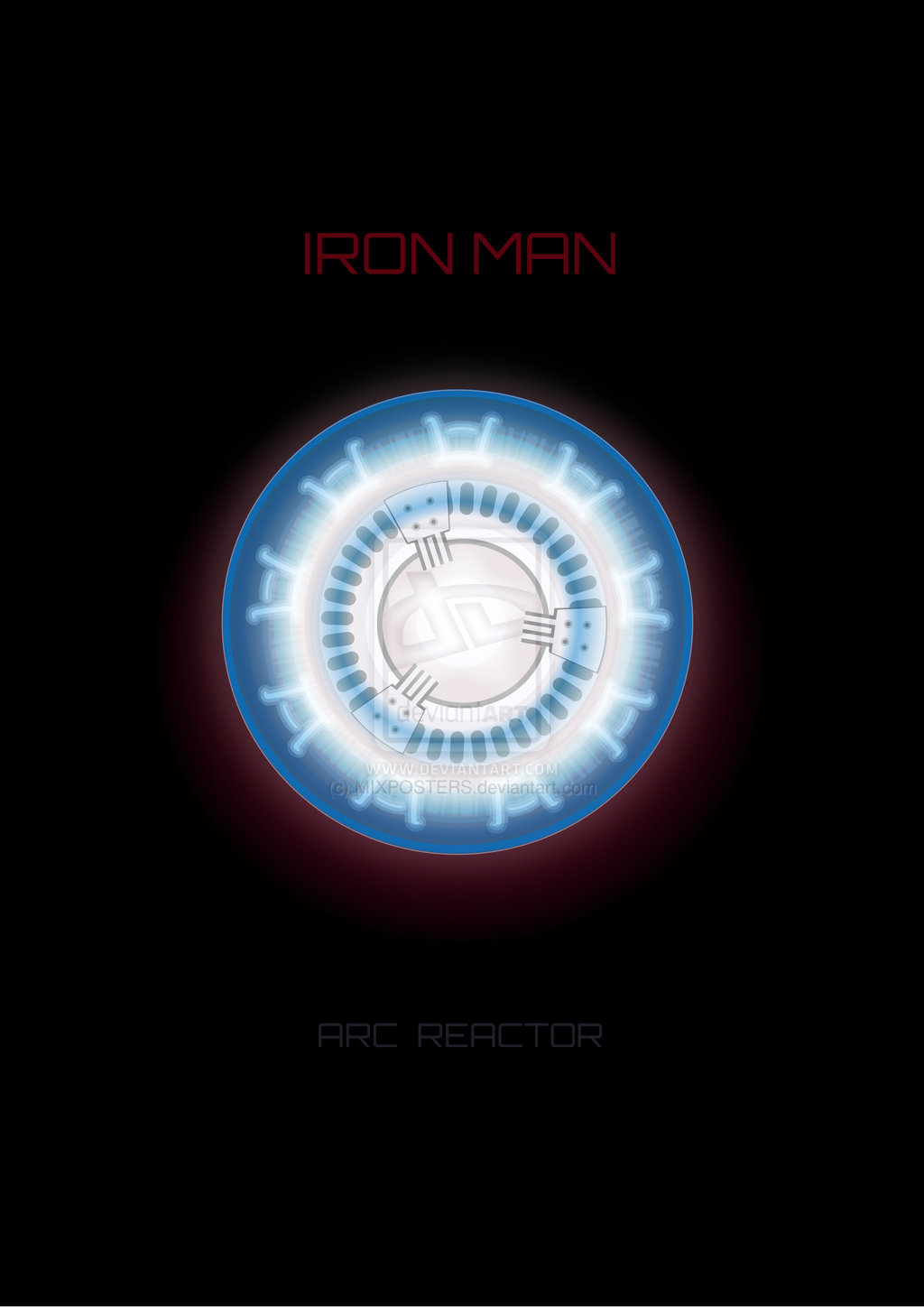 Ironman Arc Reactor Wallpaper Hd Iron Man Poster