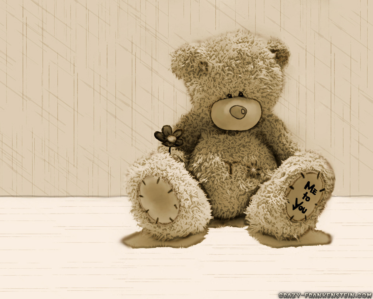 Lovely Teddy Bear Wallpaper Image The