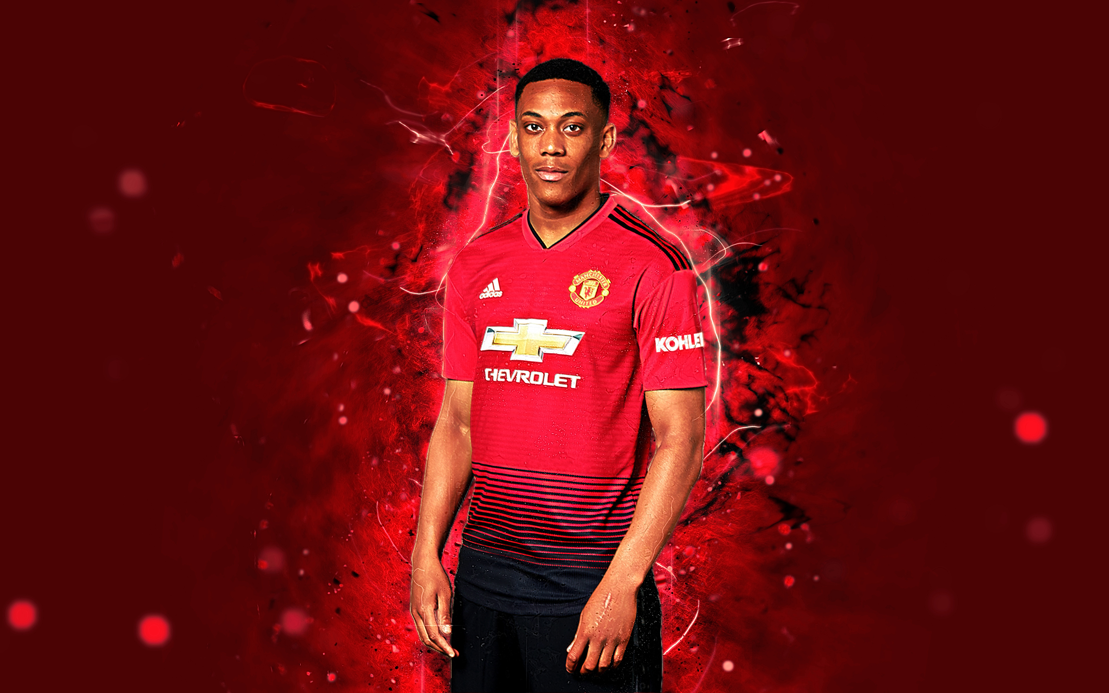 Anthony Joran Martial Manchester United 4k Ultra HD Wallpaper