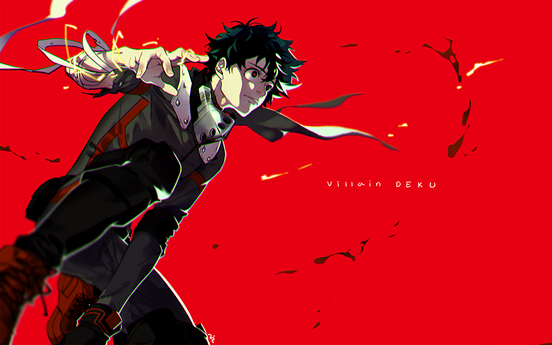 Villain Deku HD Wallpaper