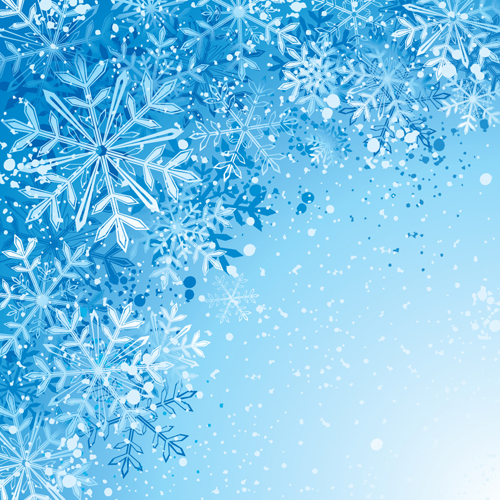 Eps File Winter Snowflake Background Art Design Vector