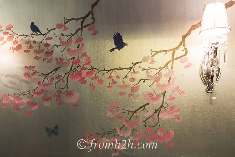 How To Paint A Chinoiserie Wall From House Home Llc