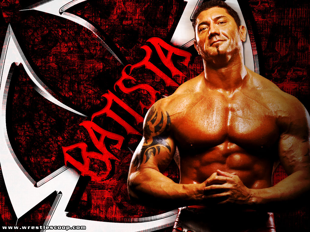 Wwe Wrestling Champions Batista Wallpaper