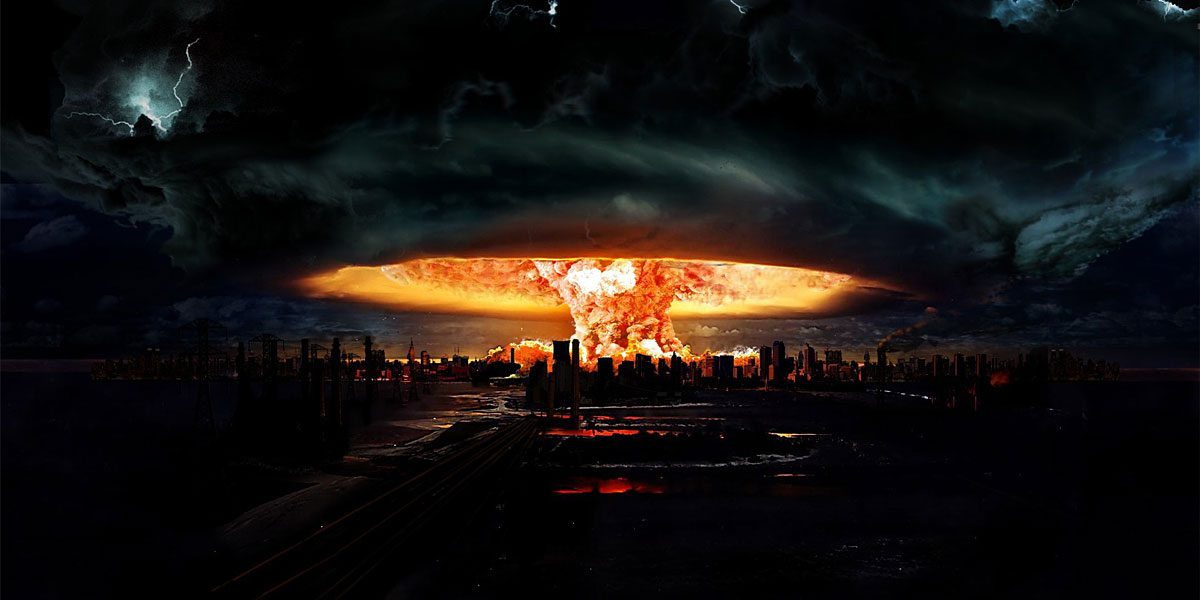 Nuclear Explosions Cover Background Twitrcovers