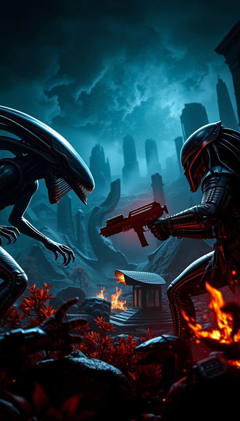 Aliens Vs Predator Wallpaper