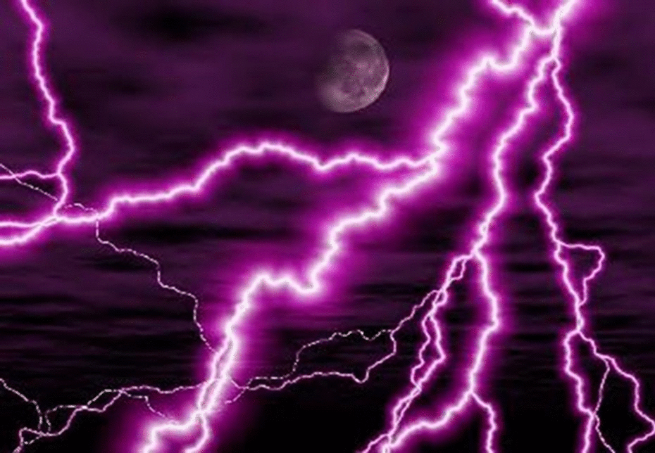 Purple lightning Purple Purple Purple Pinterest