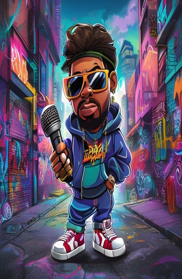 Rapper Cartoons Wallpaper