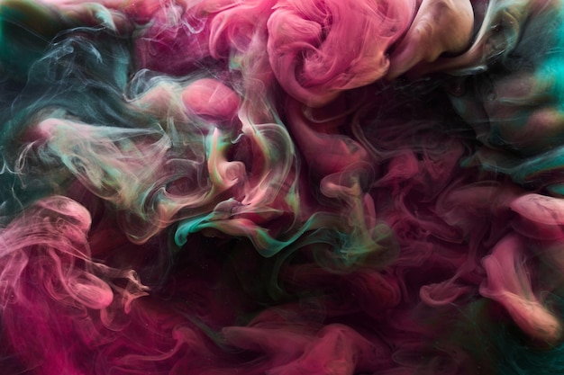 Colorful Smoke Background For Wallpaper