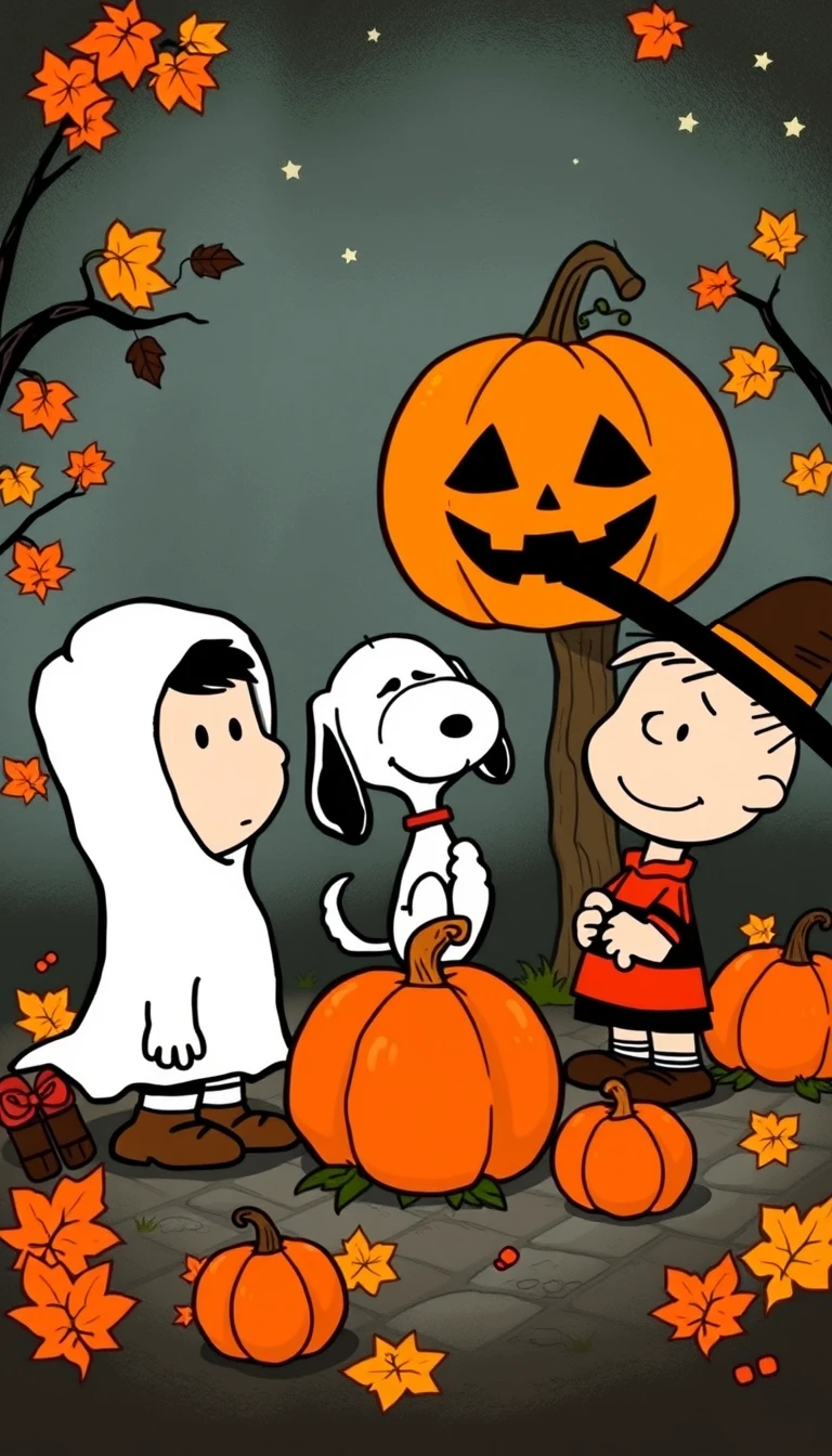 Peanuts Halloween Wallpaper