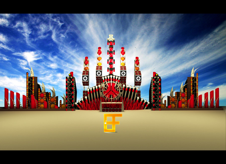 Defqon1 2008 RED Stage by DJBUFFEY on