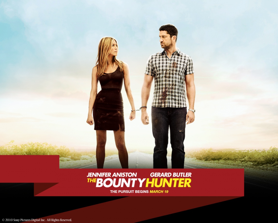 The Bounty Hunter Movie Wallpaper