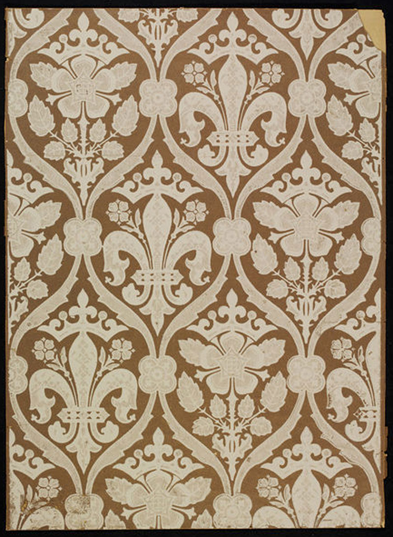 Wallpaper Further Research Revealed That The Gothic Revival Design